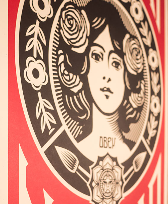 Make Art Not War By Shepard Fairey Nelly Duff