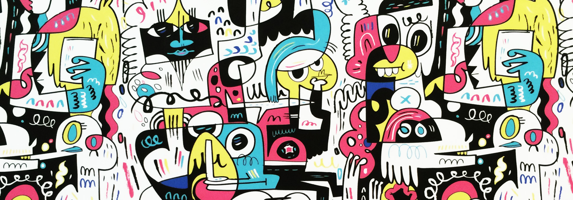 Jon Burgerman Artwork